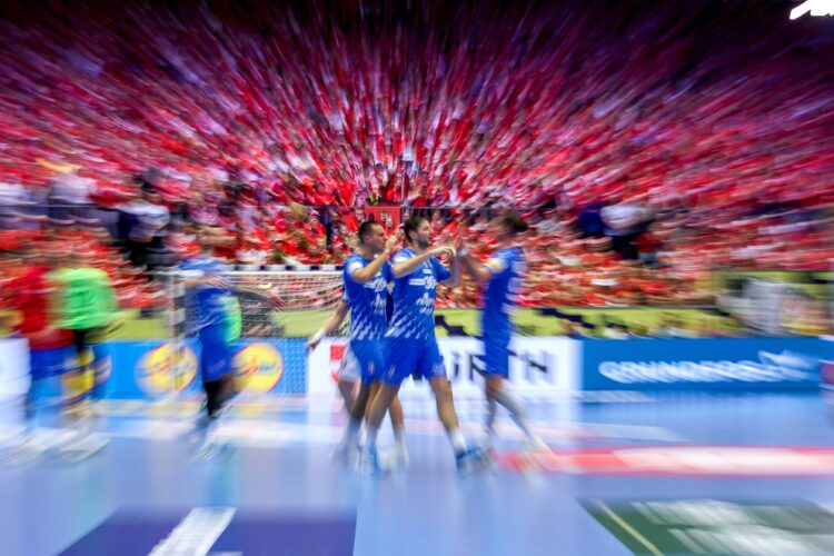 01.02.2026, Handball EM Männer, Island - Kroatien