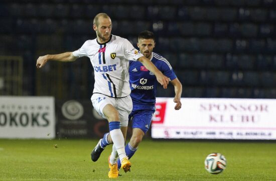 IVAN MAJEWSKI MAYEWSKI ZAWISZA GRZEGORZ KUSWIK RUCH CHORZOW 2015 06 05 SPORT FOOTBALL T MOBILE EKST