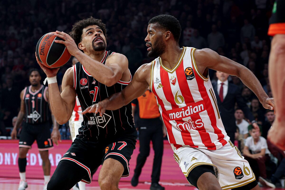 Peta zaporedna zmaga Zvezde, Maccabi ob sireni strl Partizan (VIDEO)