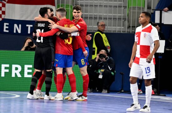 Hrvati v Stožicah ostali brez finala