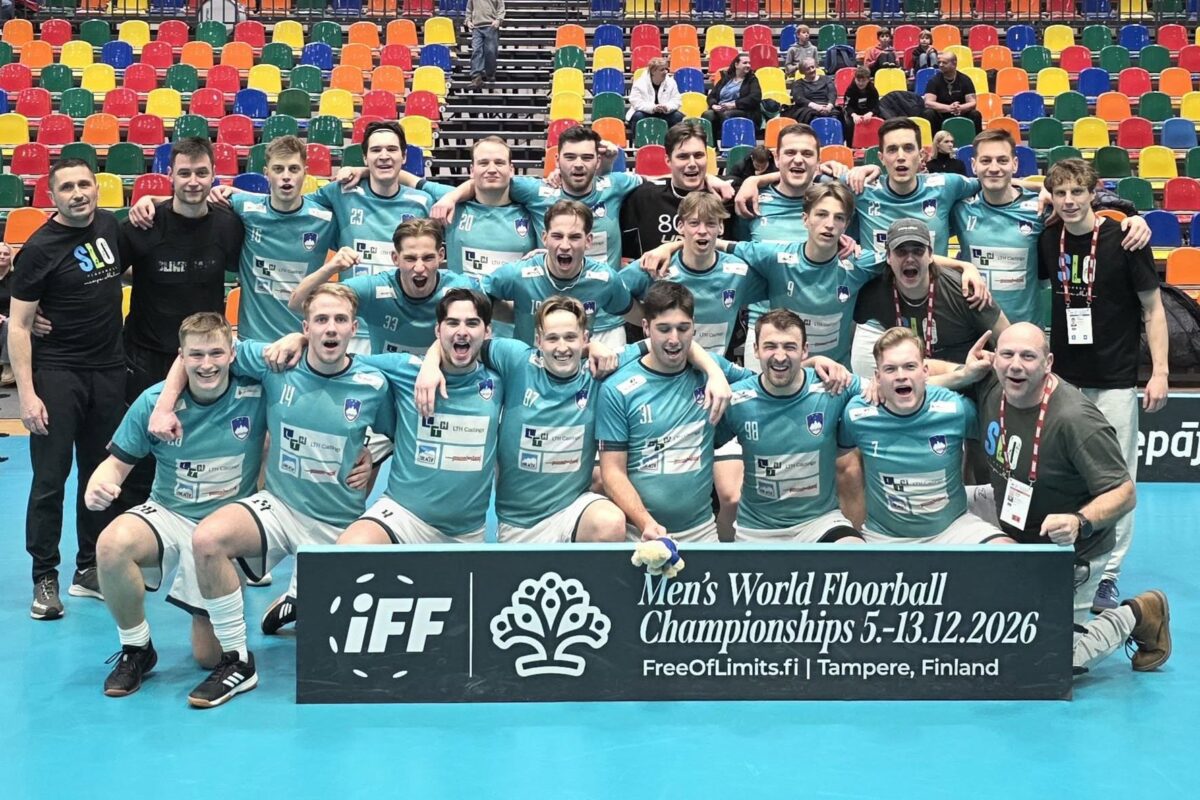 Slovenski igralci florbola drugič na SP