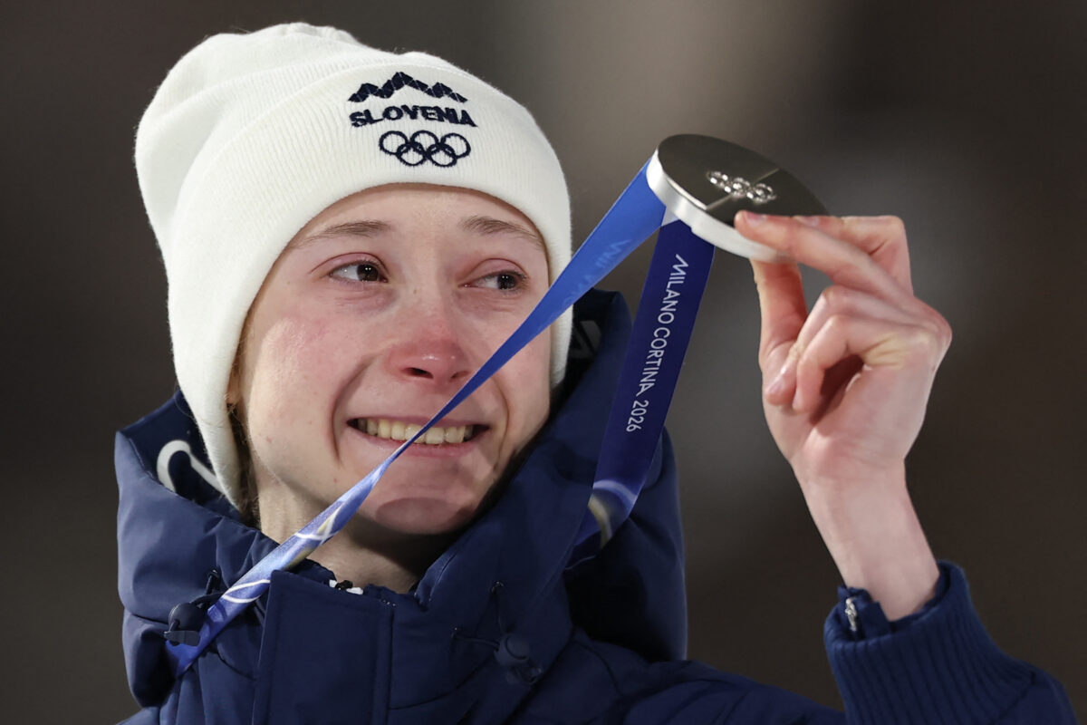 Po grenko-sladkem večeru Nika Prevc z jasnim sporočilom