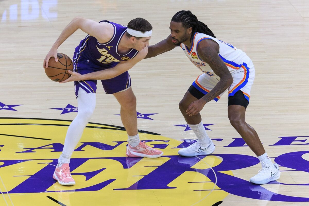 Oklahoma prekinila zmagoviti niz Lakersov