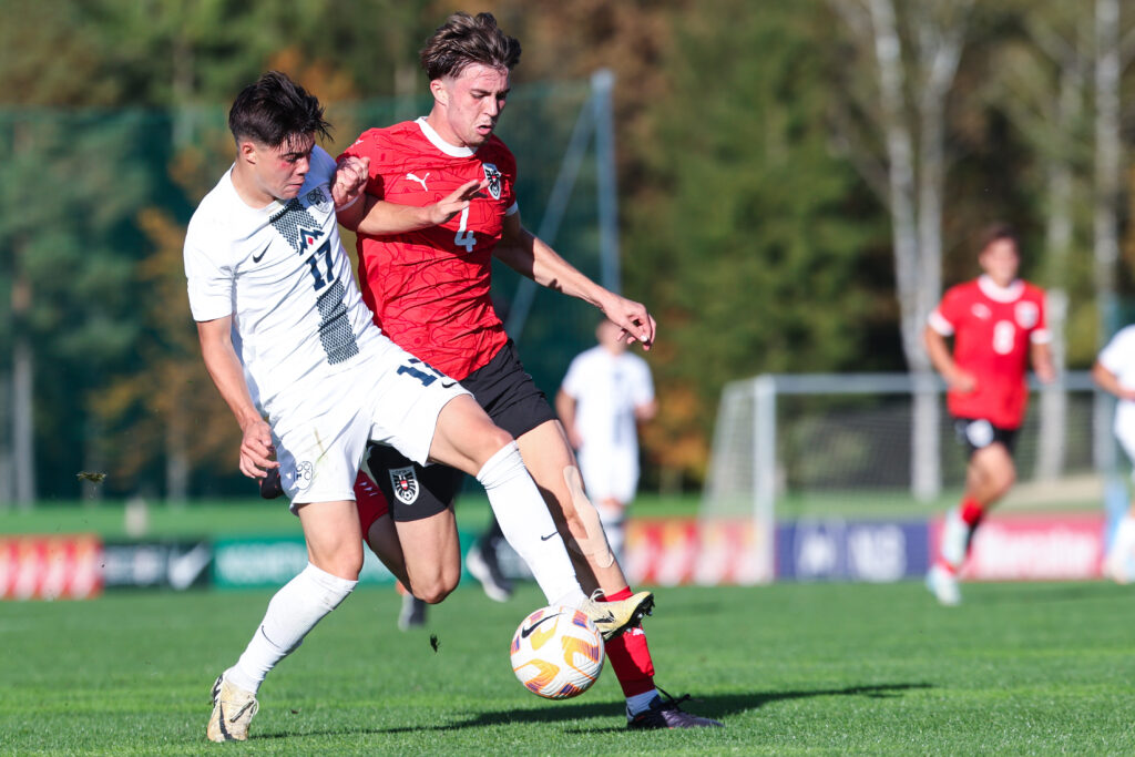 Slovenia-Austria, U-19 friendly match, Brdo pri Kranju