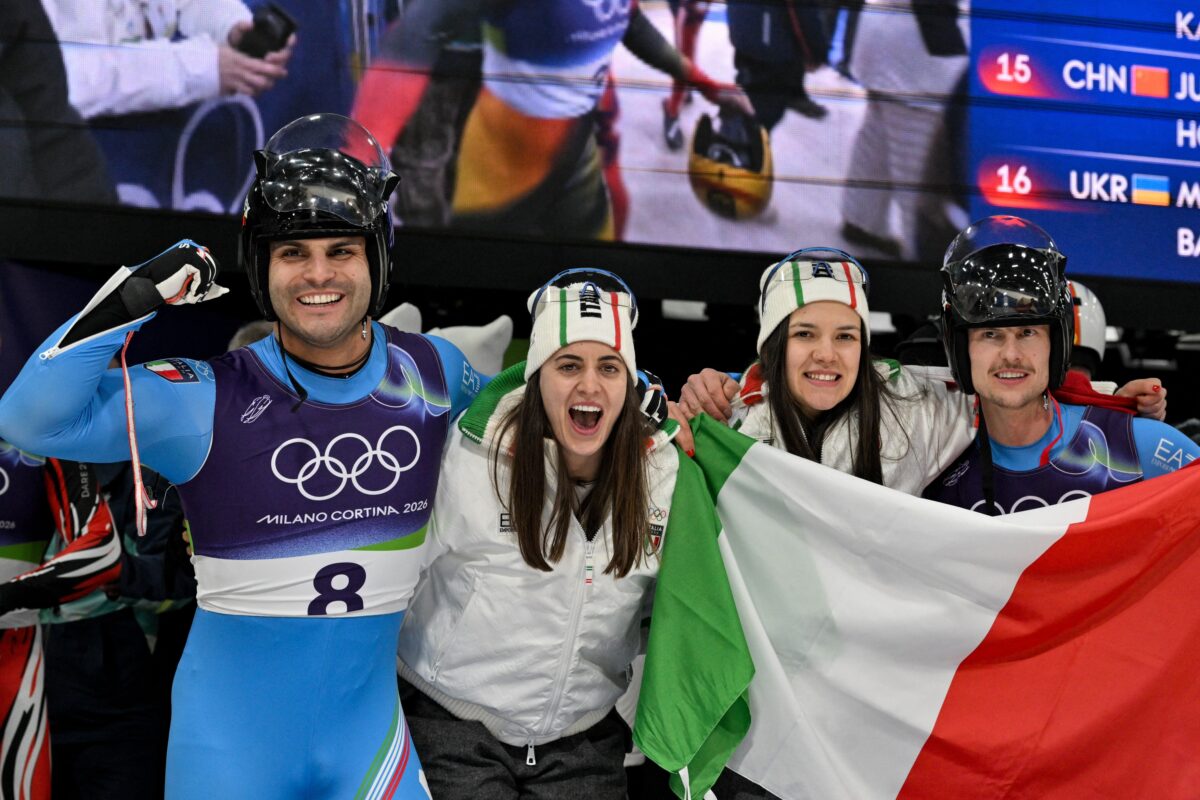 Domačini do dveh zlatih medalj v sankanju