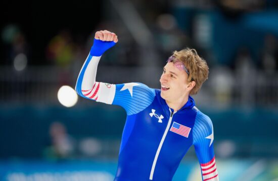 Jordan Stolz še do druge zlate kolajne v hitrostnem drsanju