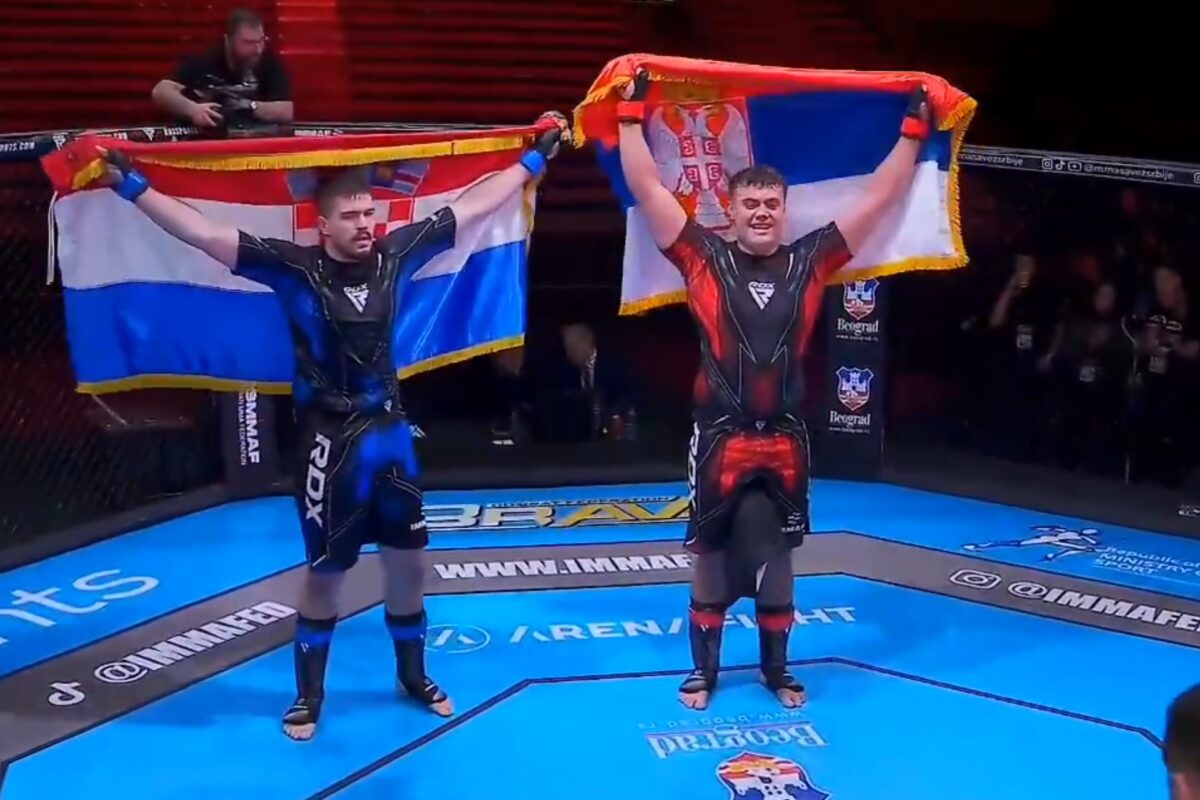 Konec sovraštva? Srb in Hrvat navdušila Balkan