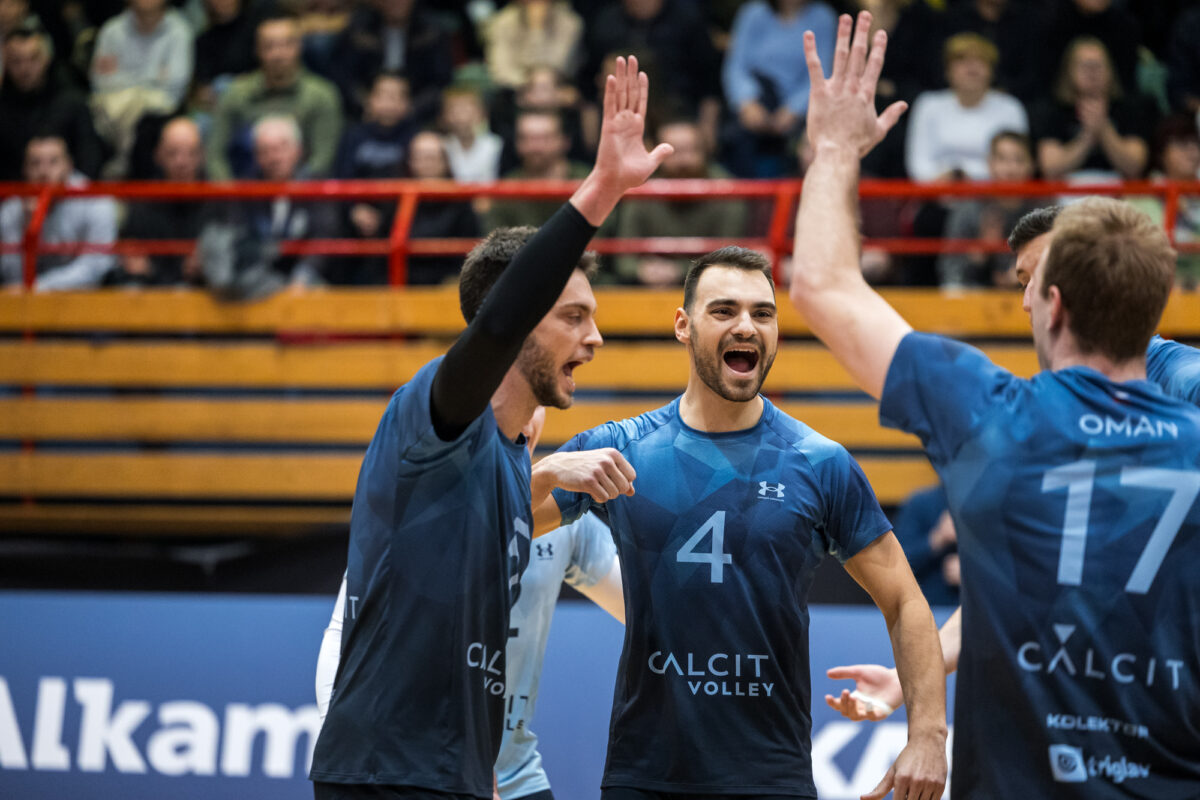 Kamniški odbojkarji na vnaprej odigrani tekmi boljši od kranjskih