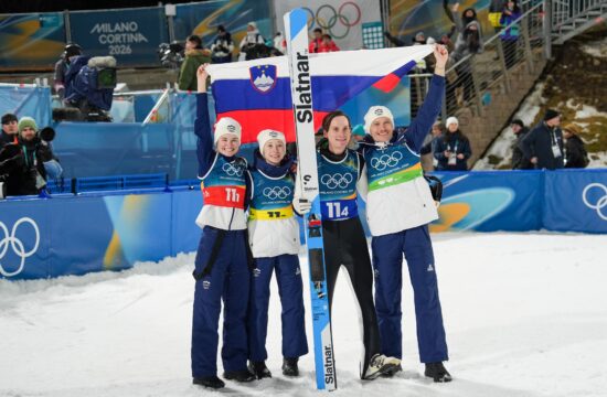 Nika Vodan, Nika Prevc, Domen Prevc, Anže Lanišek