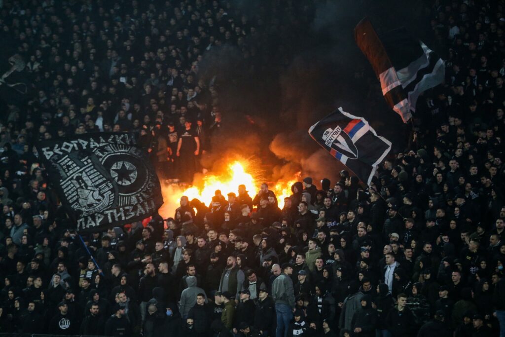 Partizan fans
