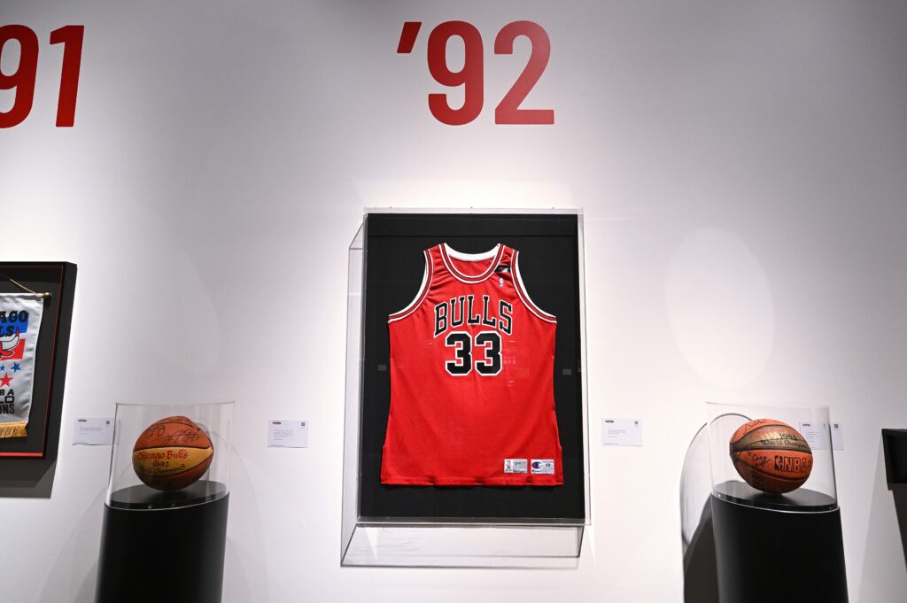 NY: Southeby's Scottie Pippen Collection Press Preview