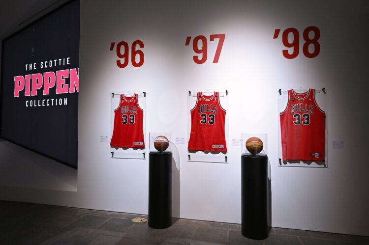 NY: Southeby's Scottie Pippen Collection Press Preview