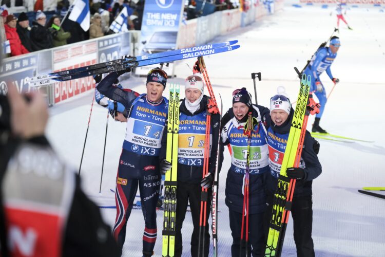 Norveška biatlonska štafeta