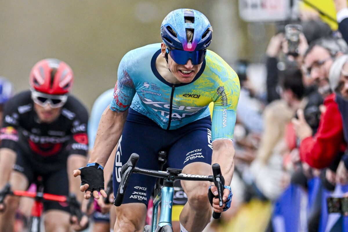 Kanter etapni zmagovalec, Lamperti še v vodstvu dirke Pariz – Nica