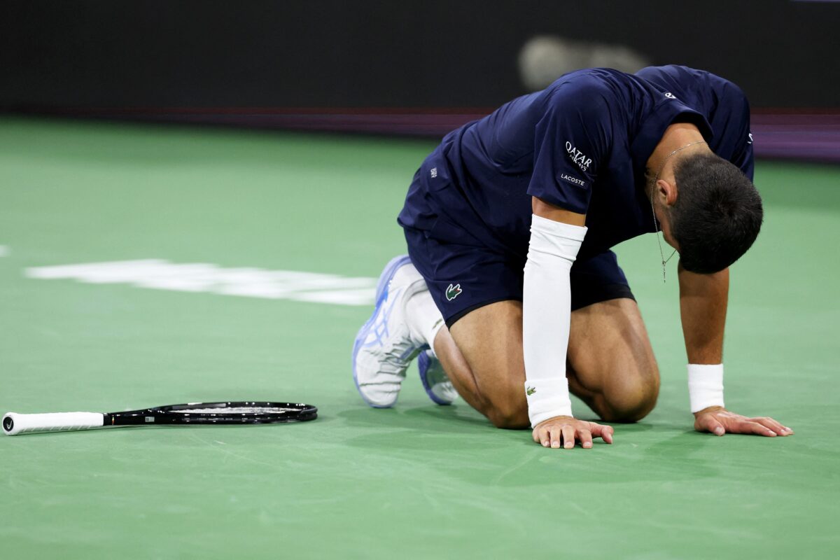 Đoković rudaril do zlata in ga potem vrgel proč (VIDEO)