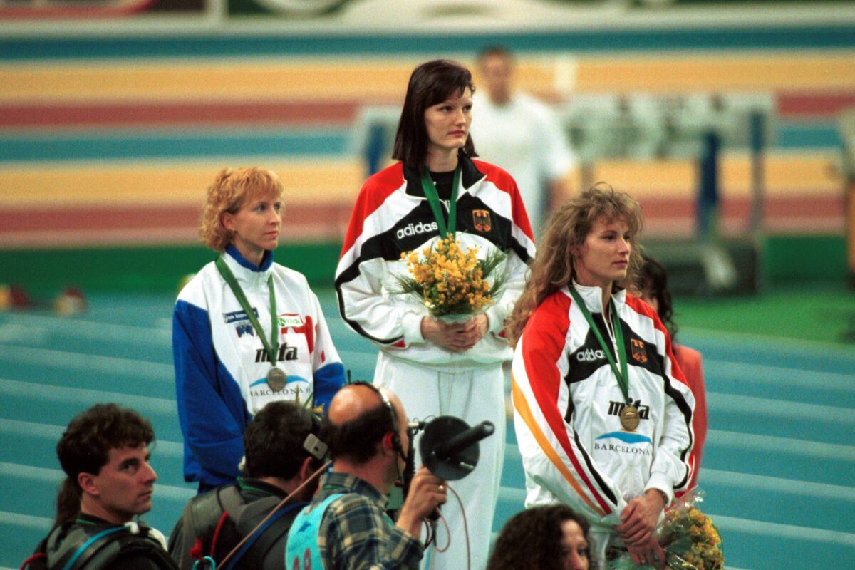 Komična situacija ob zgodovinskem uspehu slovenske atletike