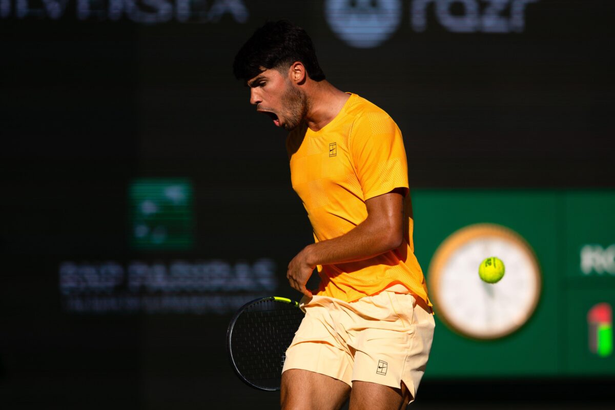 Šov Alcaraza si je ogledala filmska zvezda (VIDEO)