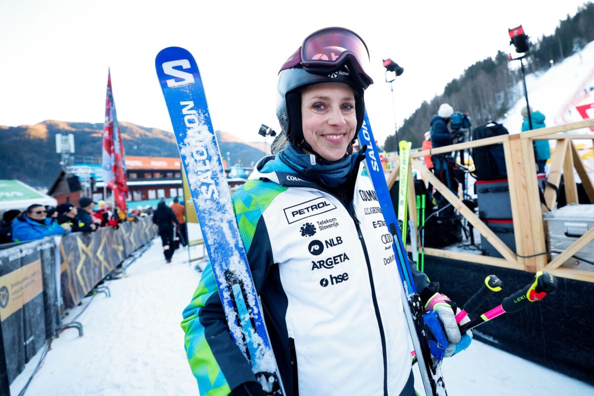 Slovo prve dame slovenskega slaloma