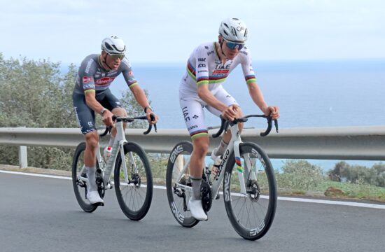 Mathieu van der Poel Tadej Pogačar