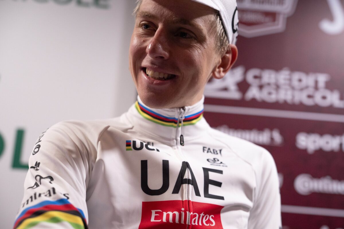 Tadej Pogačar brez skrivnosti