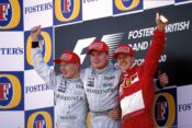 Coulthard Hakkinen Schumacher