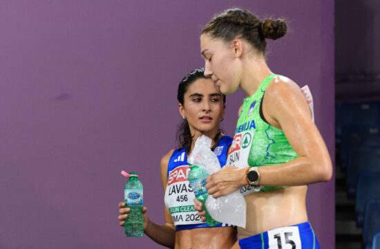 Huda poškodba slovenske reprezentantke