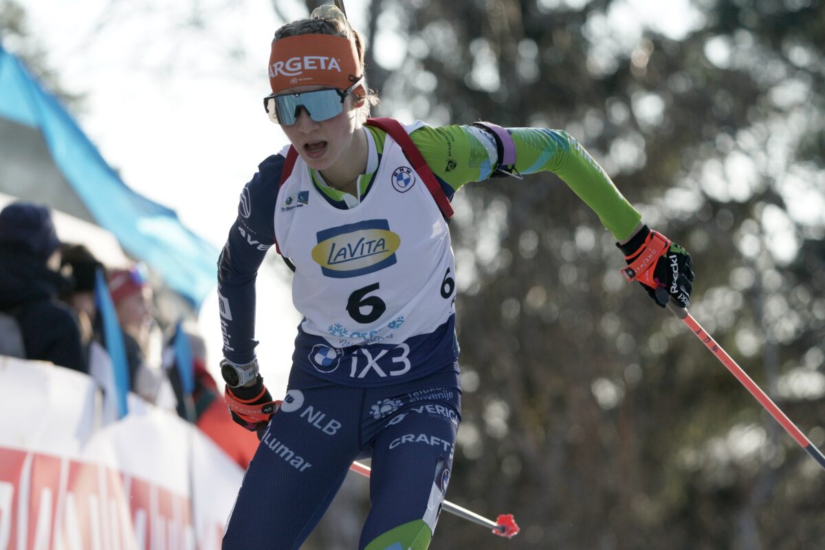 Lena Repinc le mesto za svojim najboljšim rezultatom kariere