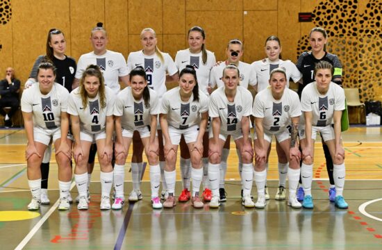 Slovenska ženska futsalska vrsta še do druge zmage v kvalifikacijah