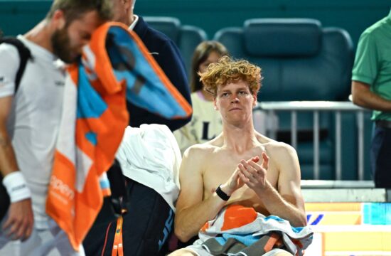 Jannik Sinner postavil nov rekord