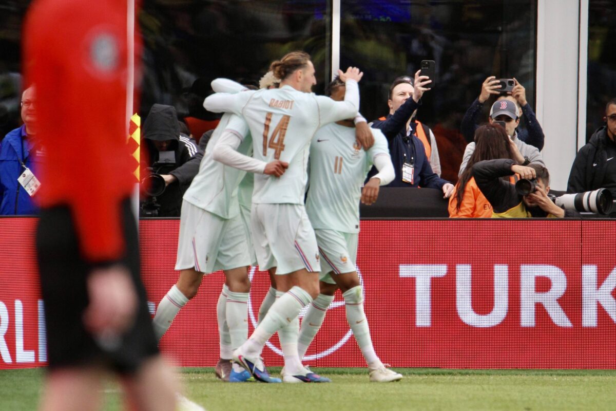 Francozi na prijateljski tekmi boljši od Brazilcev