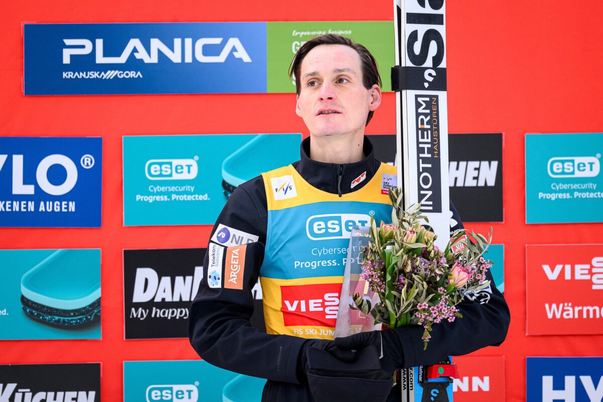 Domen Prevc z iskrenim sporočilom avstrijskemu tekmecu