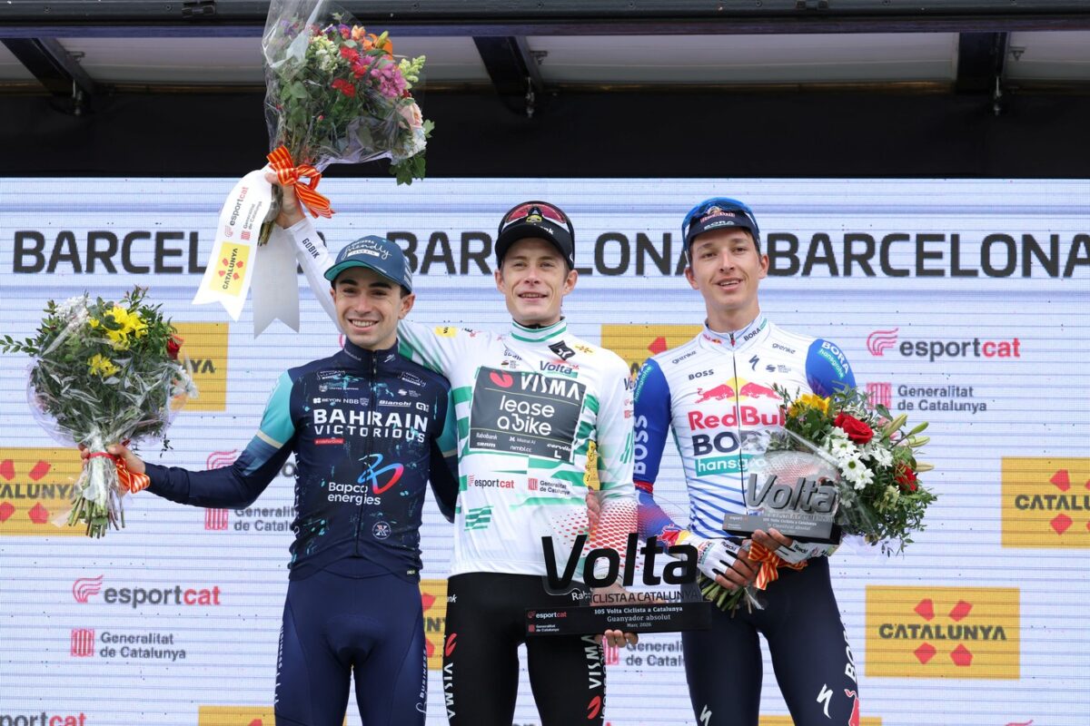 Vingegaard zlahka odbil napade Evenepoela in osvojil Katalonijo