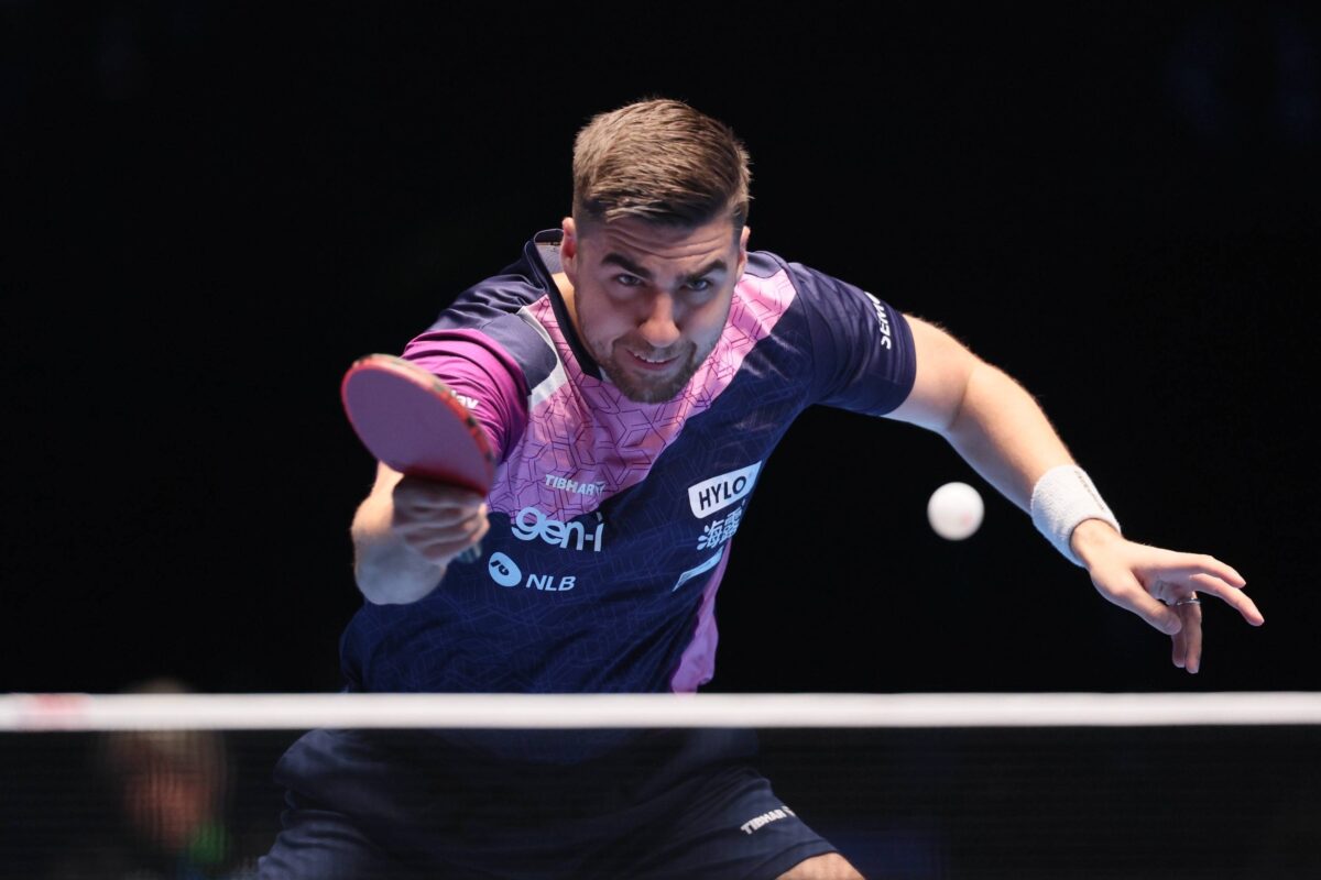 Slovenska namiznoteniška reprezentanca v Londonu do druge zmage