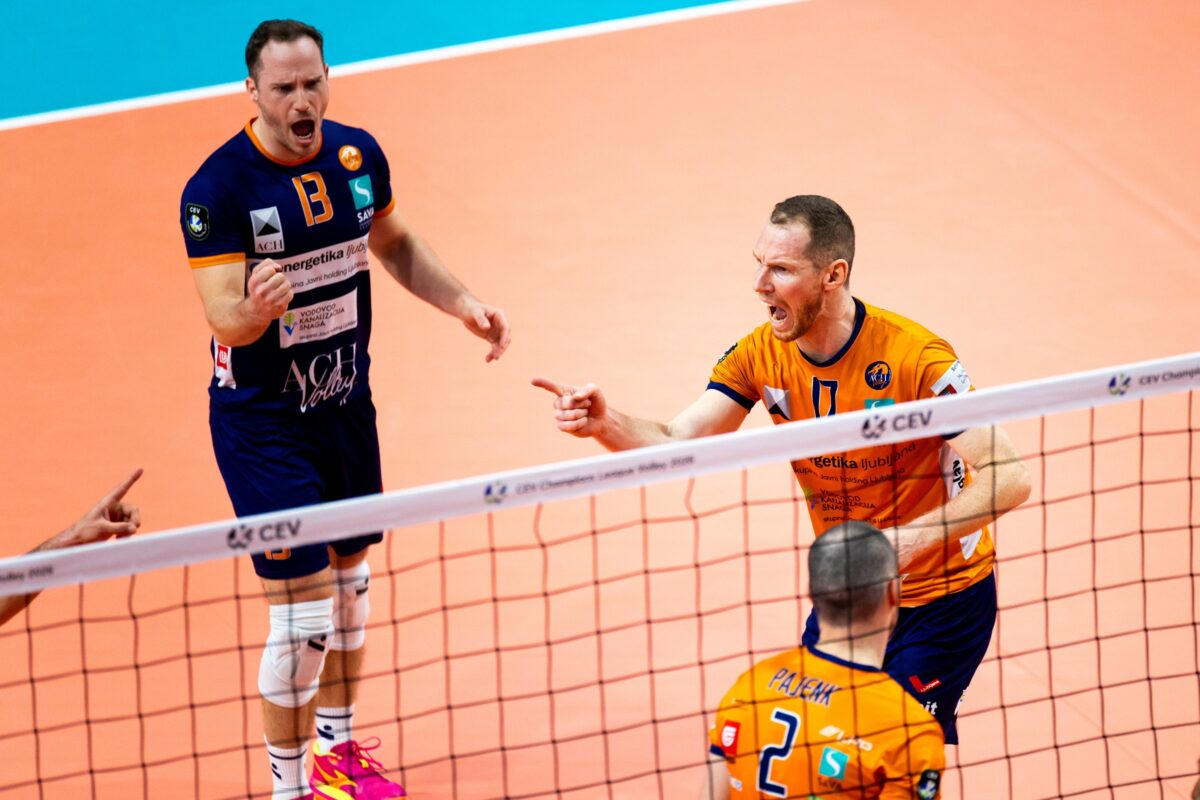 ACH Volley dobil tekmece v boju za ligo prvakov