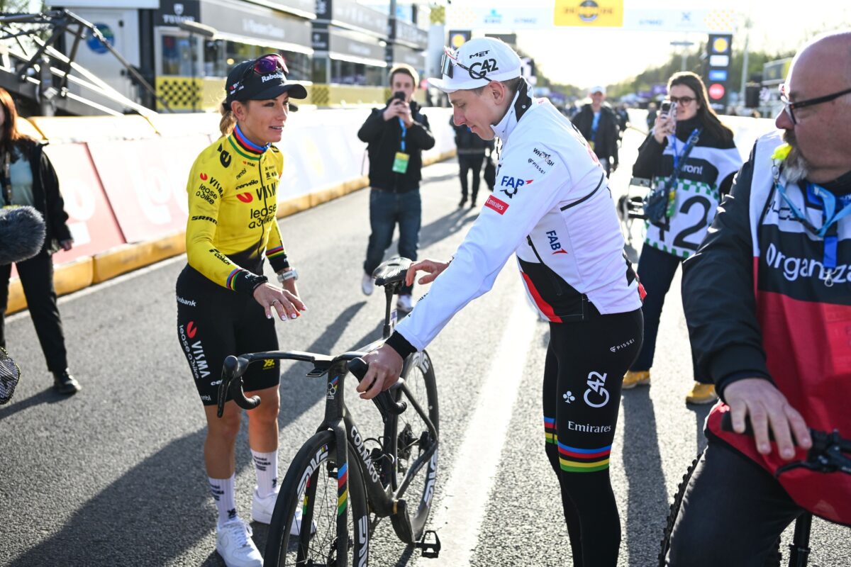 Tadej Pogačar po zmagi dvigoval obrvi, tudi pri Urški?