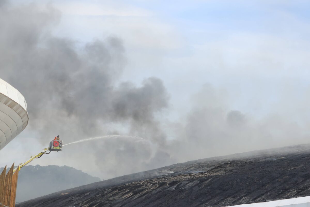 V Riu de Janeiru zagorelo na prizorišču olimpijskih iger