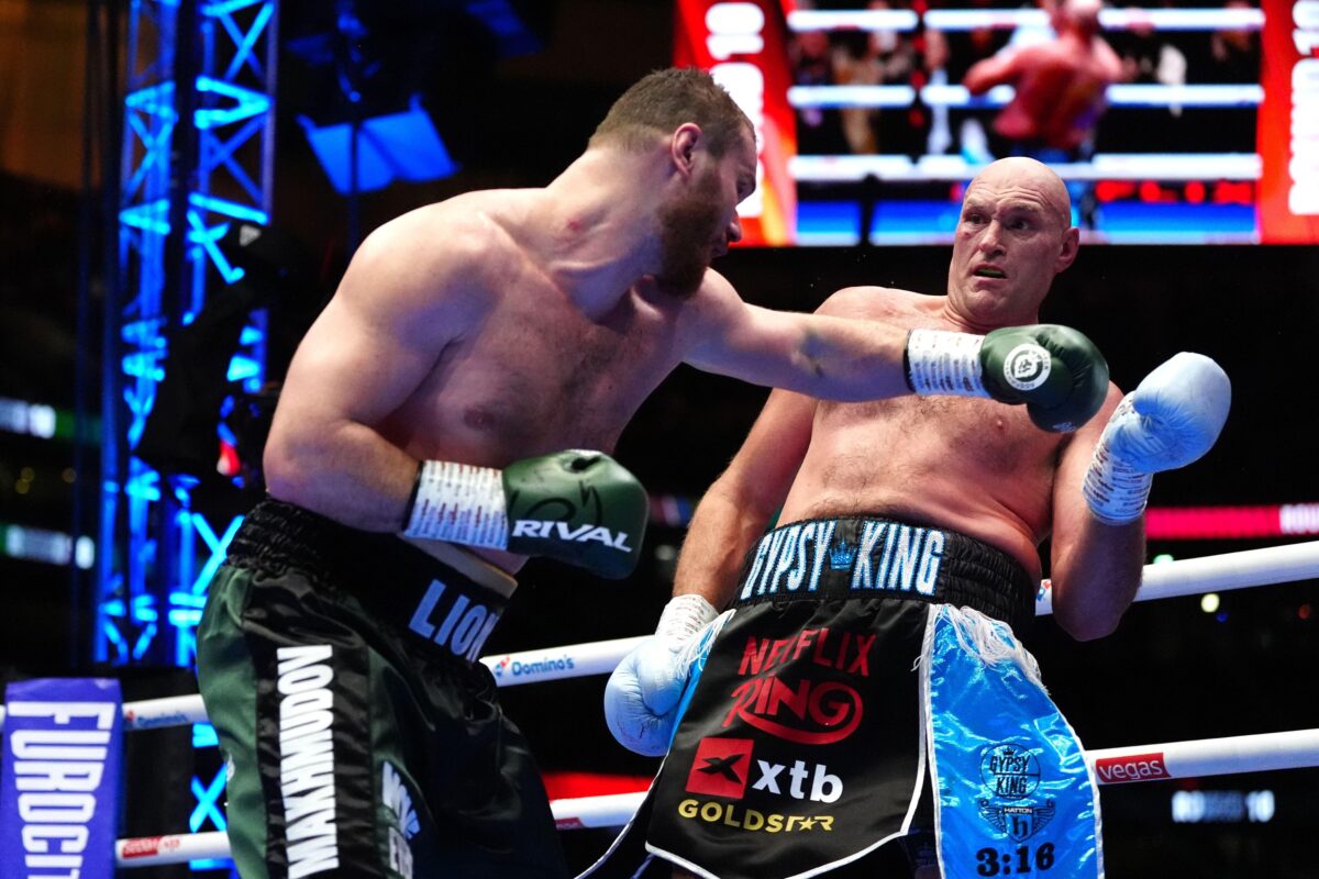 Zmagovita vrnitev Furyja, ki je že izzval Joshuo