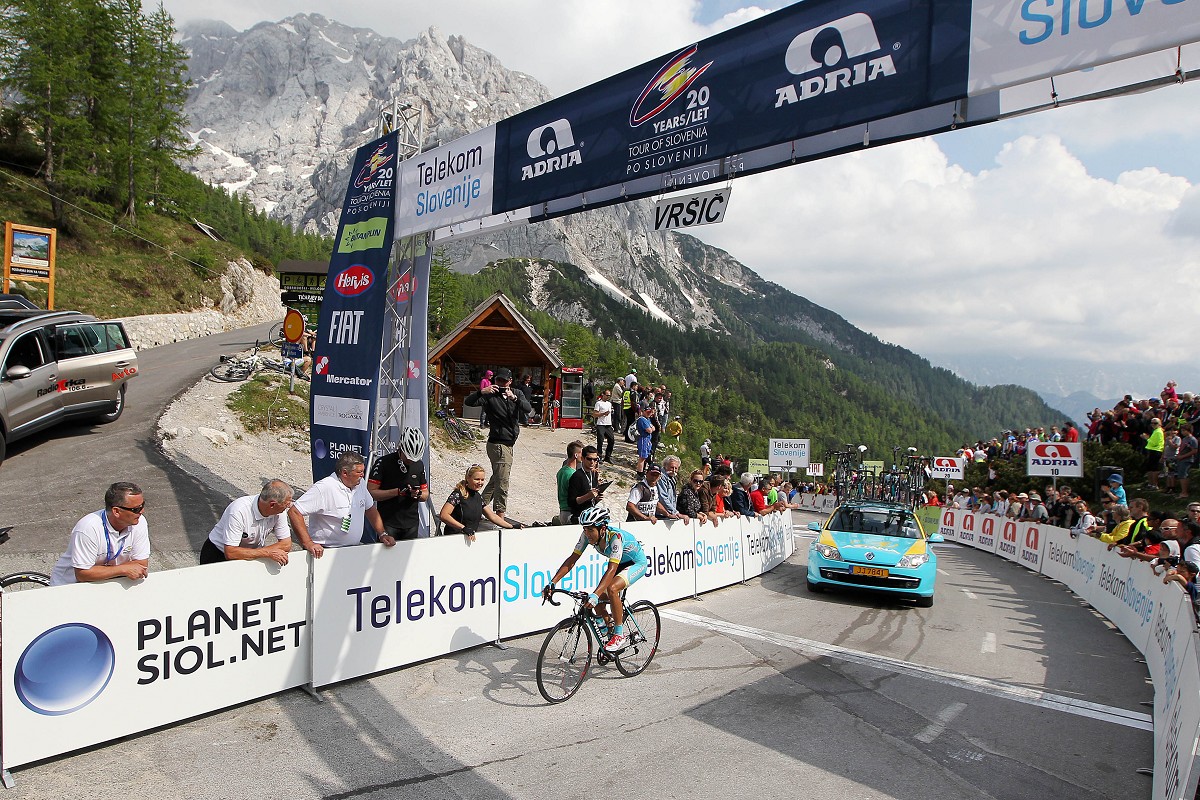Dirka po Sloveniji po 13 letih spet na Vršič, a ne za cilj etape