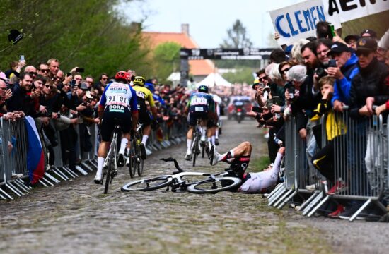 To je bila za Tadeja Pogačarja edina možnost