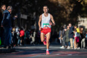 Marathon: Valencia Maraton Trinidad Alfonso EDP 2023; Valencia / Spanien, 03.12.2023 Dario IVANOVSKI ( 125) beim Maratho