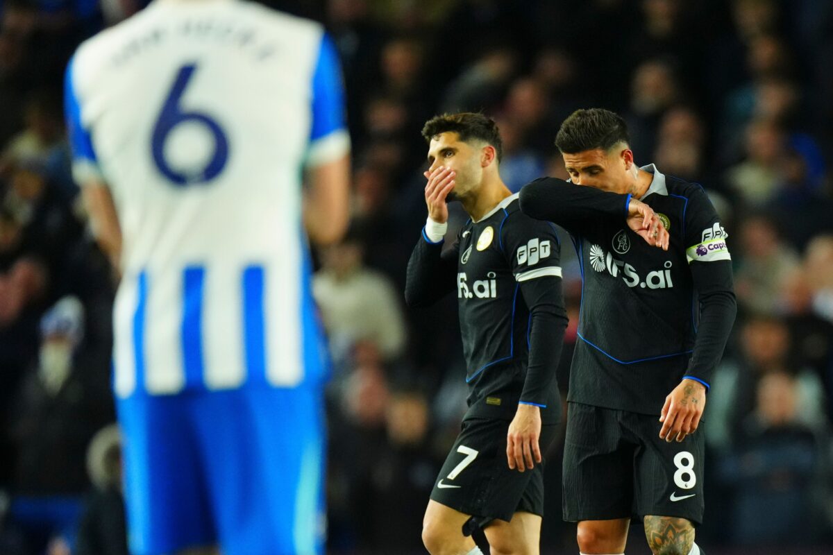 Chelsea utrpel peti zaporedni ligaški poraz