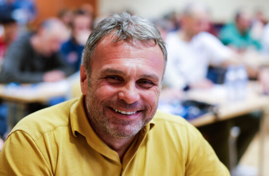 Team captain meeting before AUD FIS World Cup races in Kranjska Gora