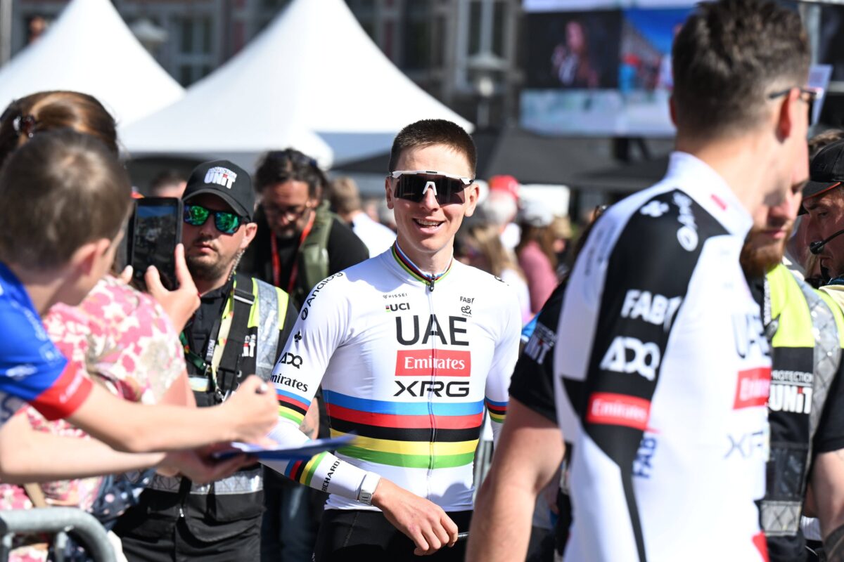 Mladi Francoz svari Pogačarja, ta umirja strasti