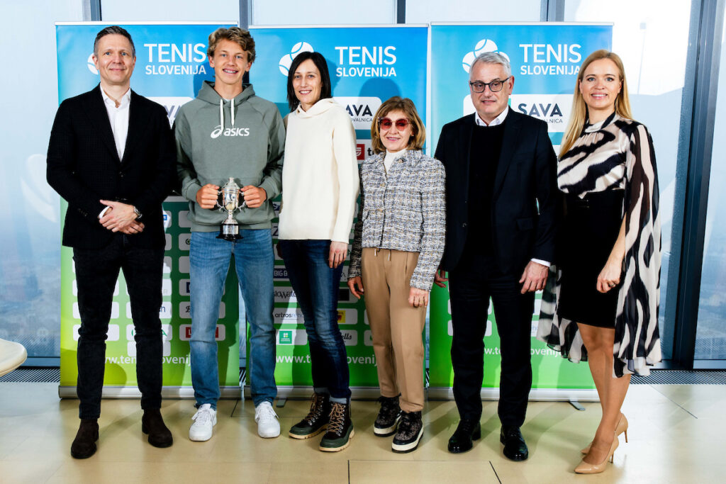 Reception of Ziga Sesko after Australian Open