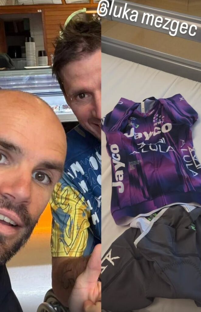 Robert Kranjec Luka Mezgec