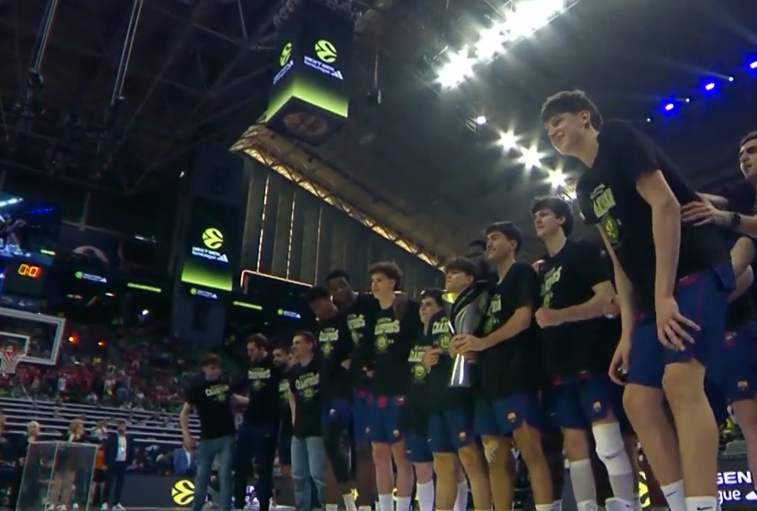 Slavje Barcelone s slovenskim pridihom (VIDEO)