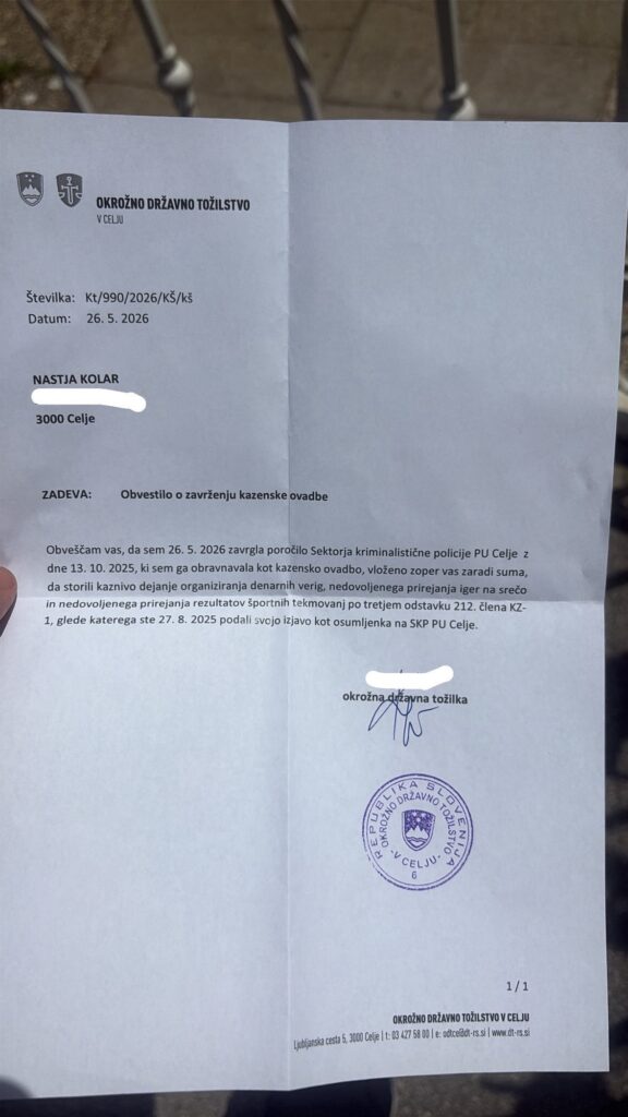 kolar zavržena ovadba