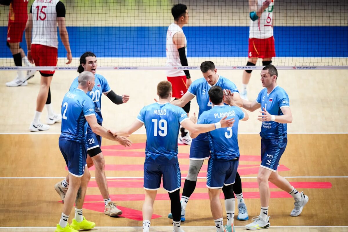 Slovenski odbojkarji po dveh zmagah še proti Kubancem