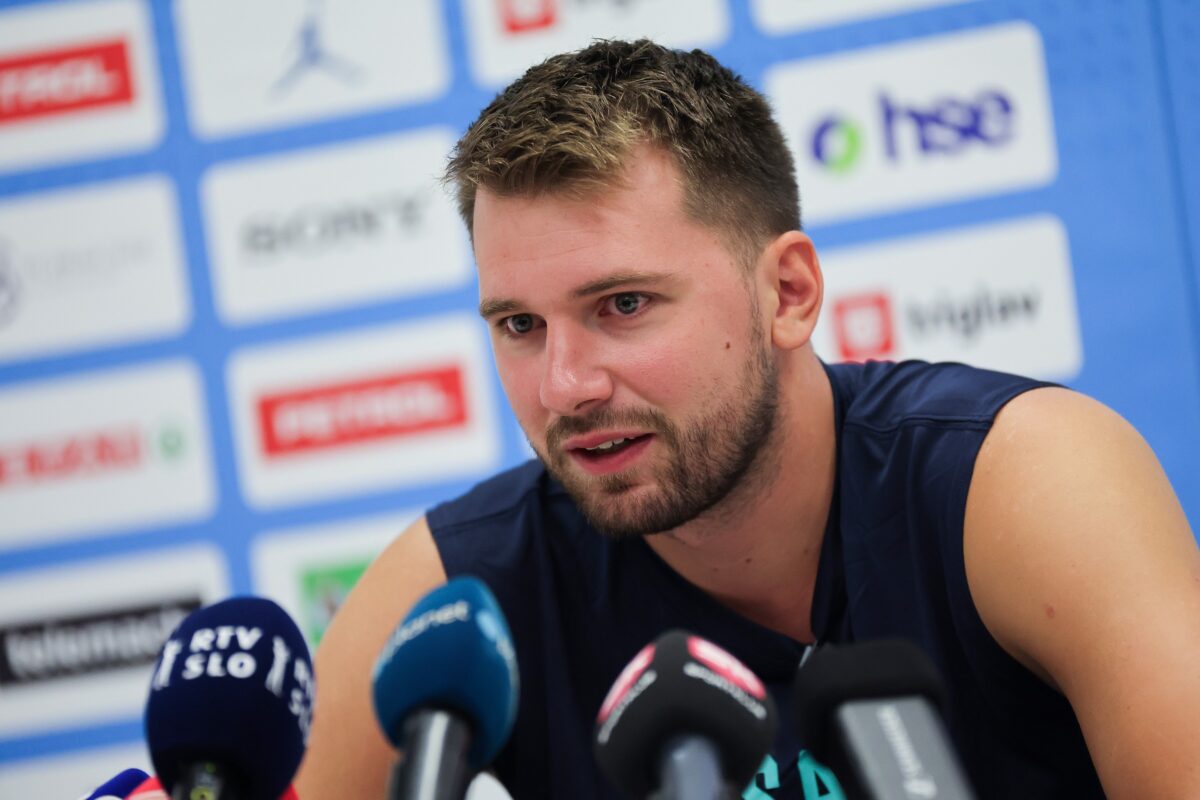 Dončićevo skrivnostno sporočilo domači Ljubljani