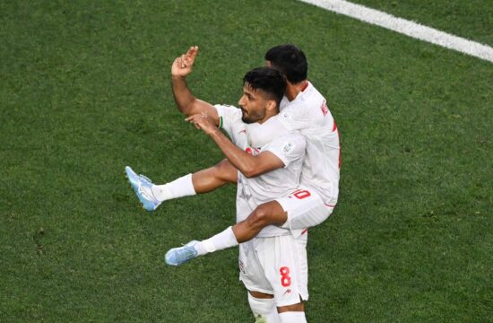 Iran v Los Angelesu dvakrat lovil zaostanek in osvojil točko